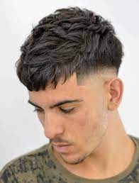 A man with a Textured Fade Cut 2